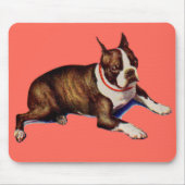 bezaubernd Boston Terrier Mousepad (Vorne)