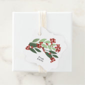 Bezaubernd Evergreen Elegance Weihnachten Geschenkanhänger (Beispiel)