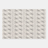 Bezaubernd Evergreen Elegance Weihnachten Geschenkpapier Set (Vorderseite)