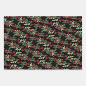 Bezaubernd Evergreen Elegance Weihnachten Geschenkpapier Set (Vorderseite 2)