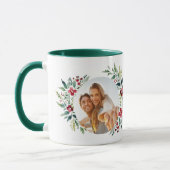 Bezaubernd Evergreen Elegance Weihnachten Tasse (Links)