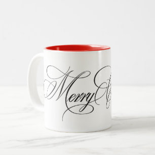 Bezaubernd Evergreen Elegance Weihnachten Zweifarbige Tasse