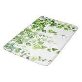 Bezaubernd Ivy Haven: Wasserfarbene Träume Badematte (Schrägansicht)