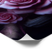 Bezaubernd Kitten Haven: 3D Dark Fantasy Art Print Poster (Ecke)