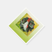 Bezaubernd Luna Moth Napkins Serviette (Ecke)