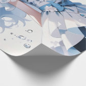 Bezaubernd Meerjungfrau Geburtstagsdesign für Mädc Geschenkpapier (Ecke)