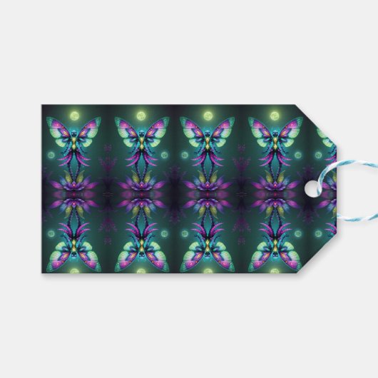 Bezaubernd Moonlit Fairy Geschenkanhänger (Vorderseite (Horizontal))
