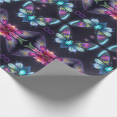 Bezaubernd Moonlit Fairy Geschenkpapier (Ecke)