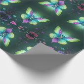 Bezaubernd Moonlit Fairy Geschenkpapier (Ecke)