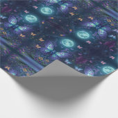 Bezaubernd Moonlit Fairy Geschenkpapier (Ecke)