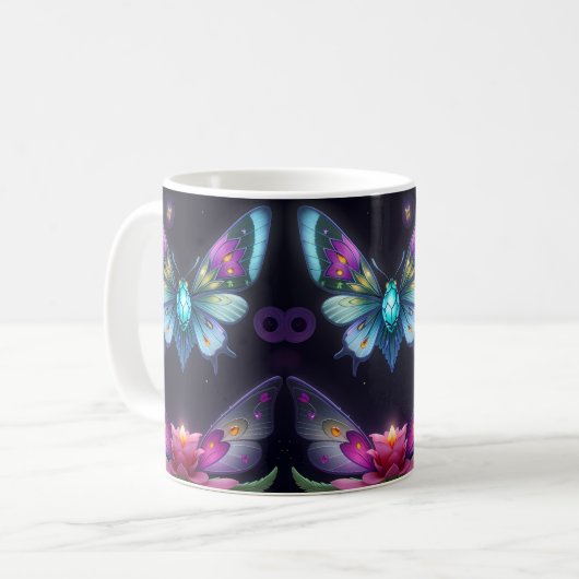 Bezaubernd Moonlit Fairy Kaffeetasse (Vorderseite Links)
