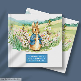 Bezaubernd Peter Rabbit Baby Shower Guest Book Boy Gästebuch