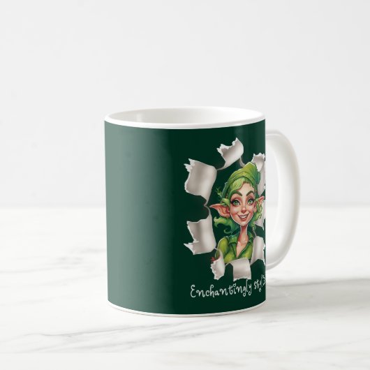 Bezaubernd stilvoll kaffeetasse (VorderseiteRechts)