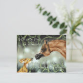 Bezaubernd von Schönheit Postkarte (Stehend Vorderseite)