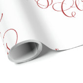 Bezaubernd Weihnachtsmann-Claus Nordpol Weihnachts Geschenkpapier (Rolleneckpunkt)