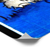 bezaubernd Welpe im Herbst Poster (Ecke)