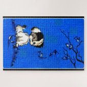 bezaubernd Welpe im Herbst Puzzle (Horizontal)