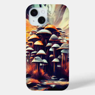 Bezaubernde Abstrakte Pilze - Fantasy Art Case-Mate iPhone Hülle