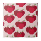 Bezaubernde Apple Mark Keramik Tiles zu Brighen Fliese (Vorderseite)