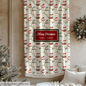 Bezaubernde Aquarelldecke mit Rot und Grün Fleecedecke