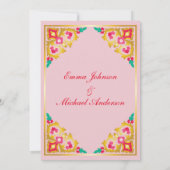 Bezaubernde arabische Nächte Einladung (Rückseite)