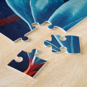 Bezaubernde ätherische Blume Puzzle (Seite)