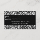 Bezaubernde bezaubernde Scissor wildes Terminkarte (Rückseite)