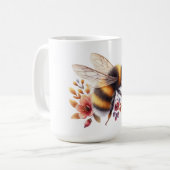 Bezaubernde Biene Kaffeetasse (Vorderseite Links)