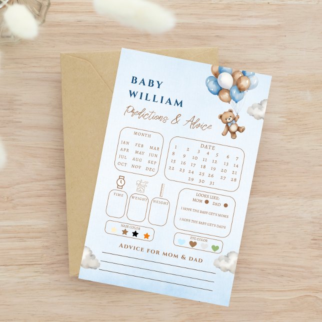 Bezaubernde Blaubär Vorhersage Dusche (Von Creator hochgeladen)