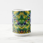 Bezaubernde blaue Jay drucken Kaffeetasse (Mittel)