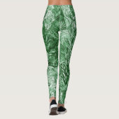 Bezaubernde Blume im Wald Leggings (Rückseite)