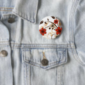 Bezaubernde Blumen Button (Beispiel)