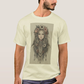 Bezaubernde Boho Blooms T-Shirt