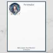 Bezaubernde Boho Goddess Elegantes Chic Personalis (Vorderseite)