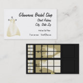 Bezaubernde Brautgeschäfts-Visitenkarte Visitenkarte (Vorne/Hinten)