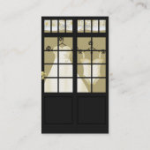 Bezaubernde Brautgeschäfts-Visitenkarte Visitenkarte (Rückseite)