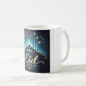 Bezaubernde Eid Mubarak Nightscape Kaffeetasse (VorderseiteRechts)
