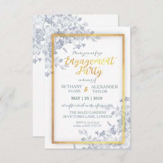 Bezaubernde Einladung (Vorne/Hinten)