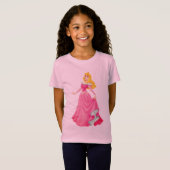 Bezaubernde Eleganz: Prinzessin Aurora T - Shirt (Vorne ganz)