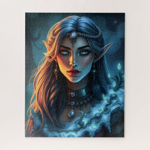 Bezaubernde Elfenprinzessin - Mystische Fantasieku Puzzle