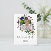 Bezaubernde FEIERUNG von LIFE-FOTO-Memorial Postkarte (Stehend Vorderseite)