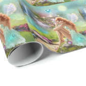 Bezaubernde Fischgärten Geschenkpapier (Rolleneckpunkt)