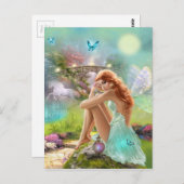 Bezaubernde Fischgärten Postkarte (Vorne/Hinten)