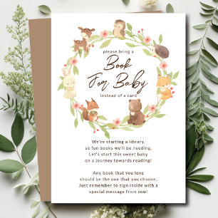 Bezaubernde Forest Baby-Card Begleitkarte