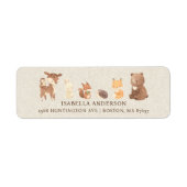 Bezaubernde Forest Baby Duwer-Adresse (Vorne)