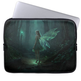 Bezaubernde Forest Fairy Fantasy Art Laptopschutzhülle