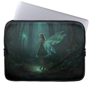 Bezaubernde Forest Fairy Fantasy Art Laptopschutzhülle