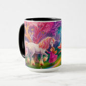 Bezaubernde Forest Fantasy-Tasse Tasse (Vorderseite Links)