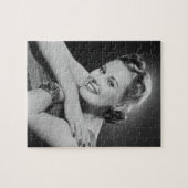 Bezaubernde Frau Puzzle (Horizontal)