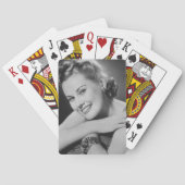 Bezaubernde Frau Spielkarten (Rückseite)